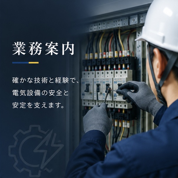 厚木市　戸澤電気管理事務所　業務案内